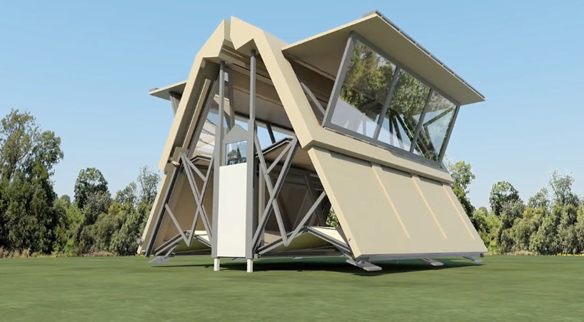 ten fold folding house designboom 12