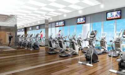 Parket pod za fitnes centar
