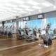 Parket pod za fitnes centar