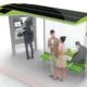 bus stanica solarna