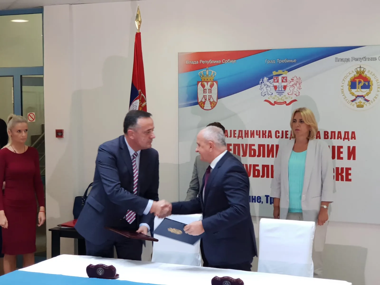 Ministri energetike Republike Srbije i Republike Srpske – Aleksandar Antić i Petar Đokić