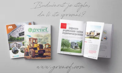 Časopis GRENEF-Građevinarstvo & Energetska Efikasnost, broj 3, oktobar 2018