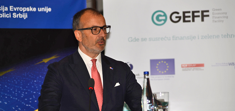 njegova ekselencija Sem Fabrici, ambasador i šef Delegacije Evropske unije u Republici Srbiji