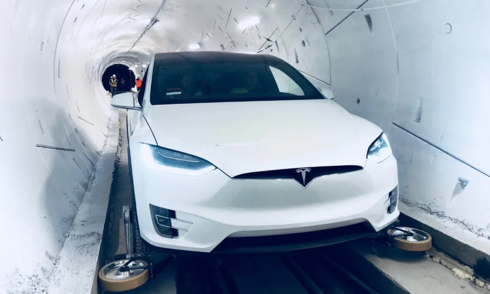 Boring company tunel