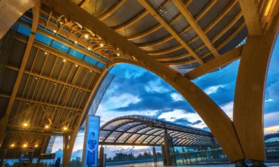 filipini aerodrom drvo foto dezeeen