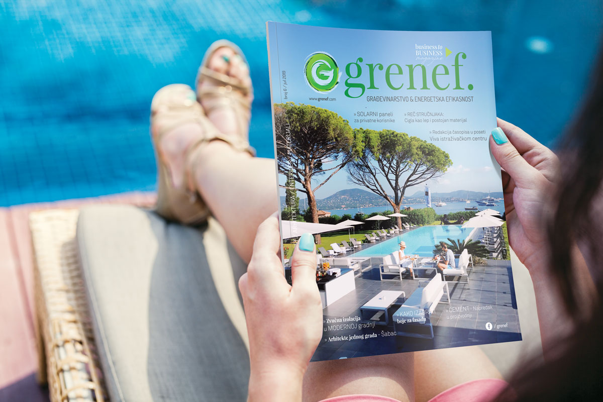 Časopis GRENEF-Građevinarstvo & Energetska Efikasnost, broj 6, jul 2019
