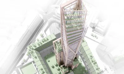 Projekat - Kako u Londonu može izgledati supervisoka građevina drveta Oakwood Tower u gradu sa 80 spratova dizajniran od strane PLP architecture