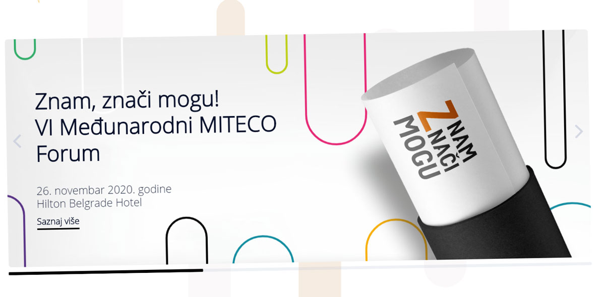 VI MITECO Forum biće organizovan pod sloganom „Znam, znači mogu“