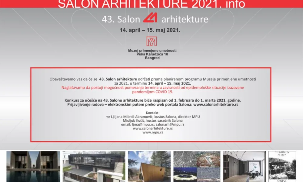 43. Salon arhitekture