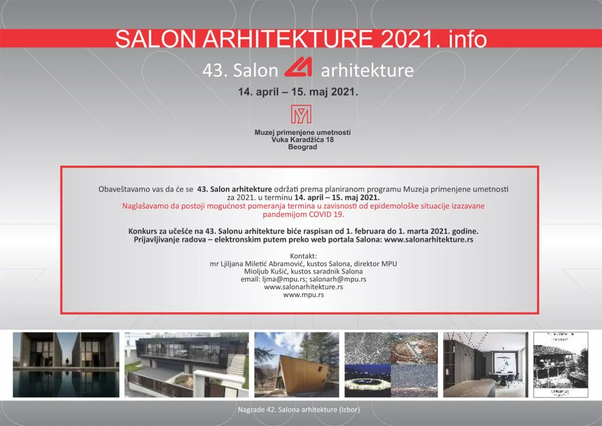 43. Salon arhitekture