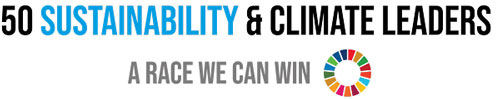 logo 50 sustainability and climate leaders