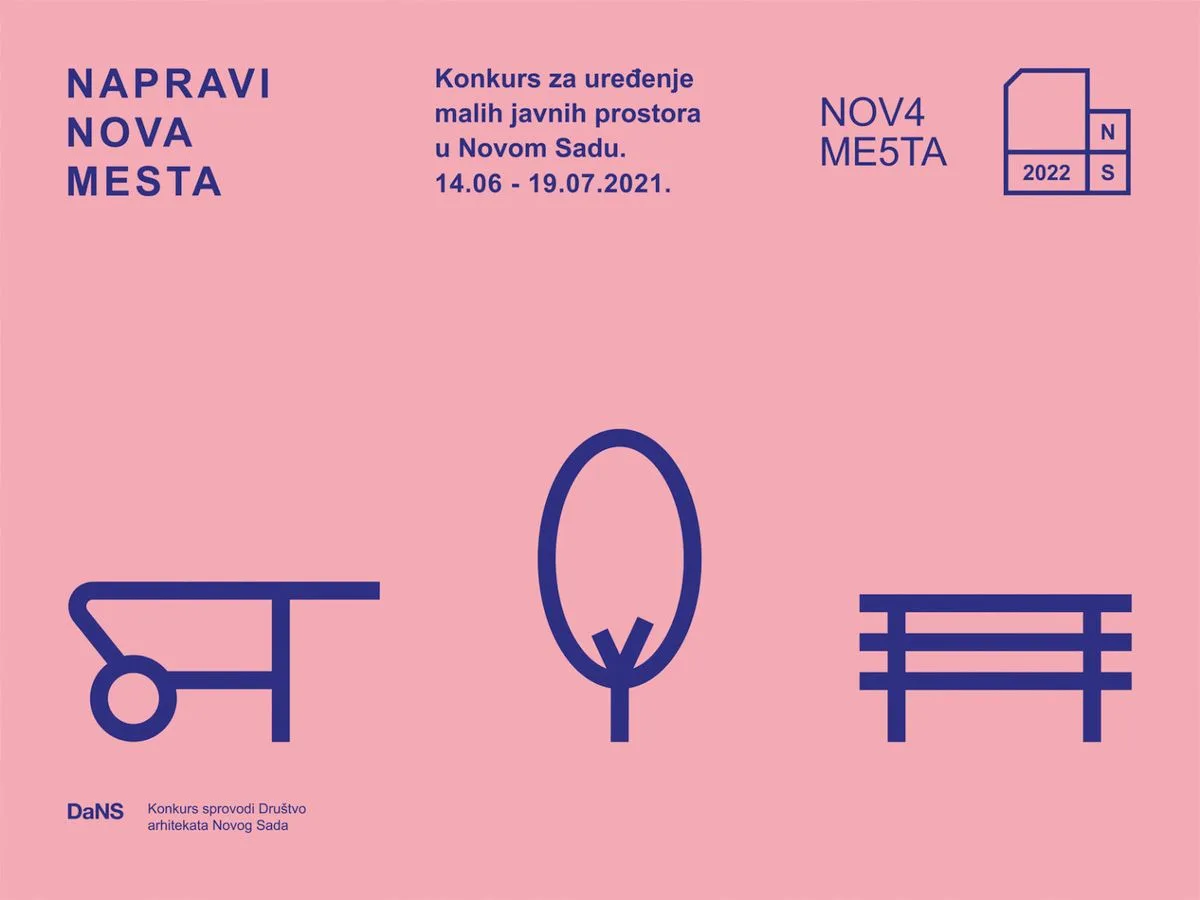 urbanističko-arhitektonski konkurs za uređenje malih javnih prostora u Novom Sadu