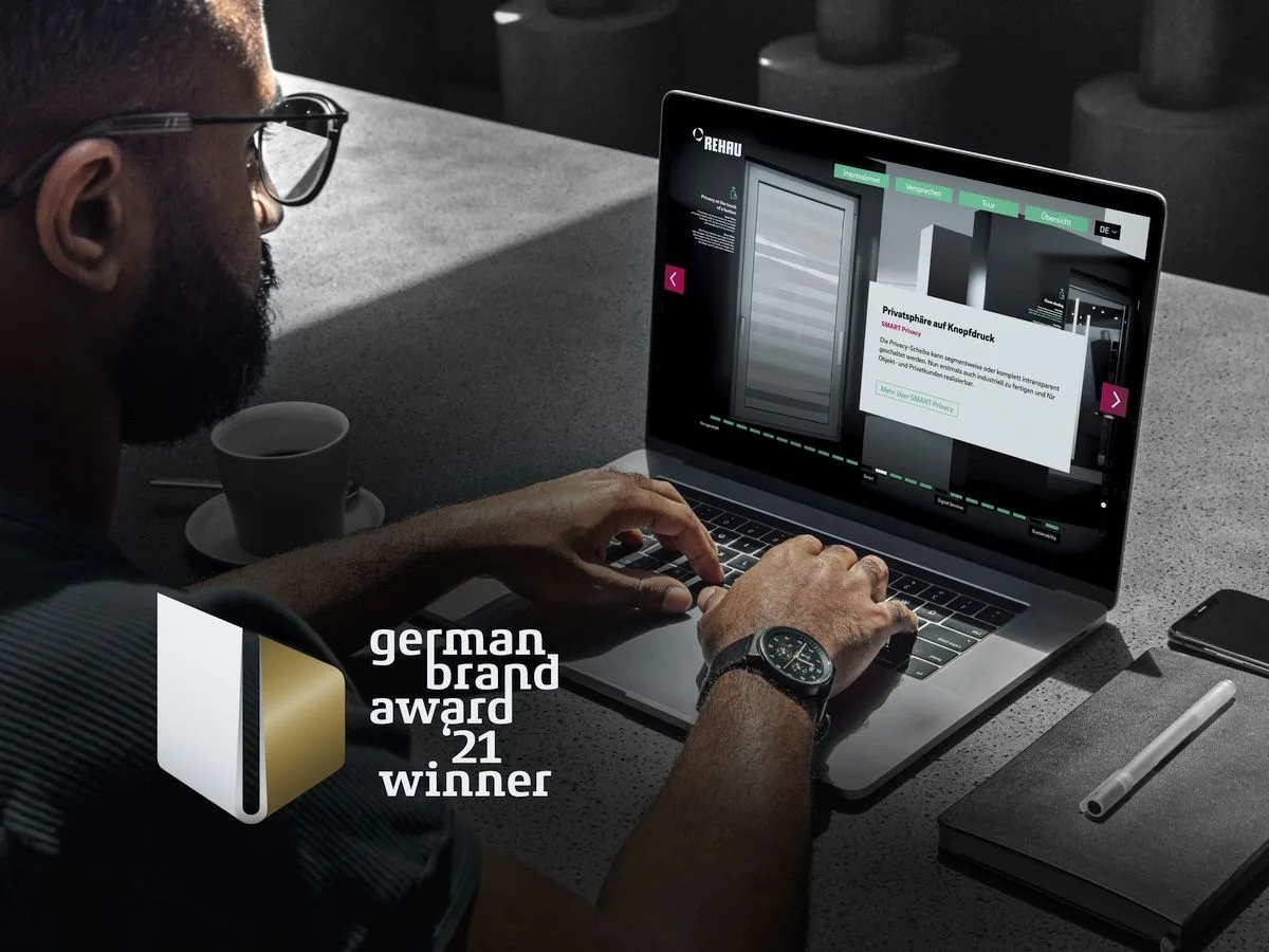 REHAU virtuelni sajam nagrada German Brand Award 2021 jpg