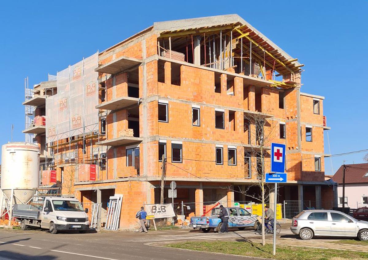 Prva stambena zgrada sa aktivnim betonskim sistemom grejanja i hlađenja u Srbiji