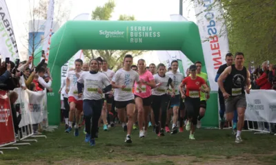 Start trke u Novom Sadu Schneider Electric Serbia Business Run