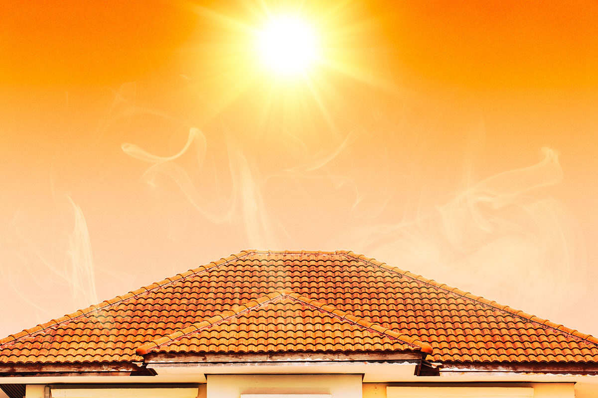 Temperatura krova u letnjim mesecima