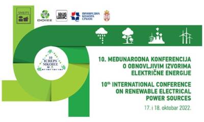 Jubilarna 10. Međunarodna konferencija o obnovljivim izvorima električne energije