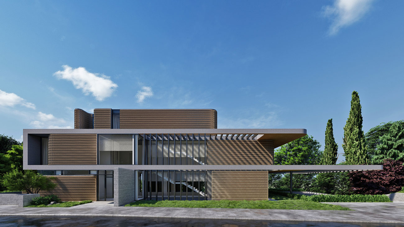 Vila Senjak, 3D vizualizacija - MAPA Architects