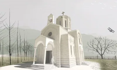 Crkva Svih Svetih, Vršac, projekat iz 2021. u izgradnji / 3D vizualizacija AVL studija