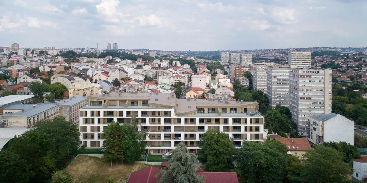 Autor projekta ZABRISKIE d.o.o. / Kondominijum Merin hill, Beograd / foto: Relja Ivanić 