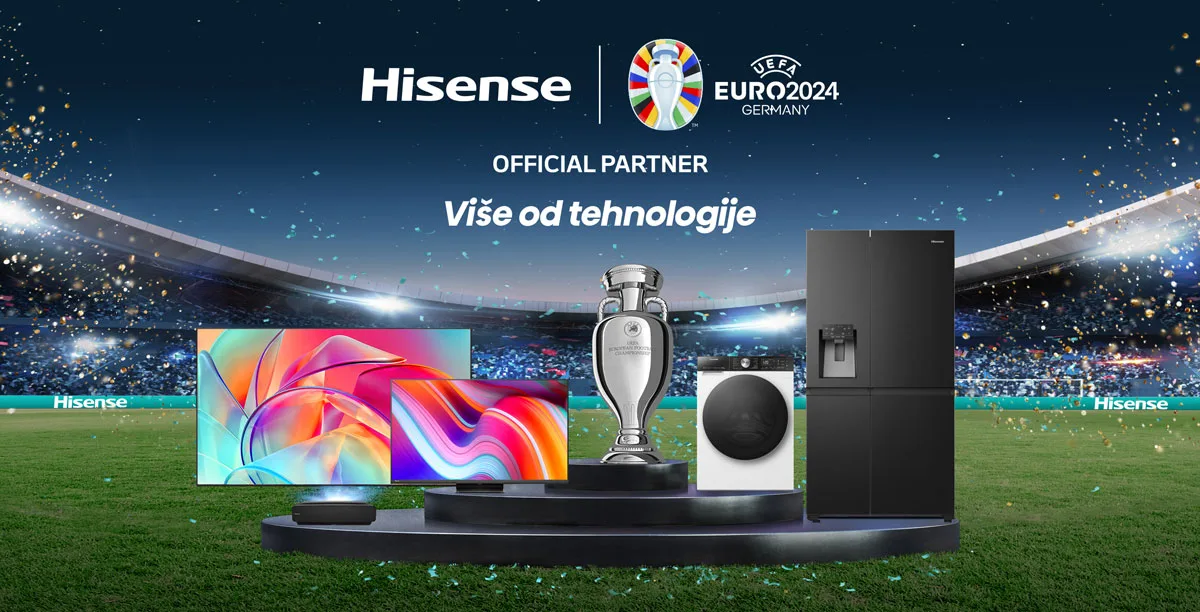 Hisense globalni partner EURO 24 prvenstva