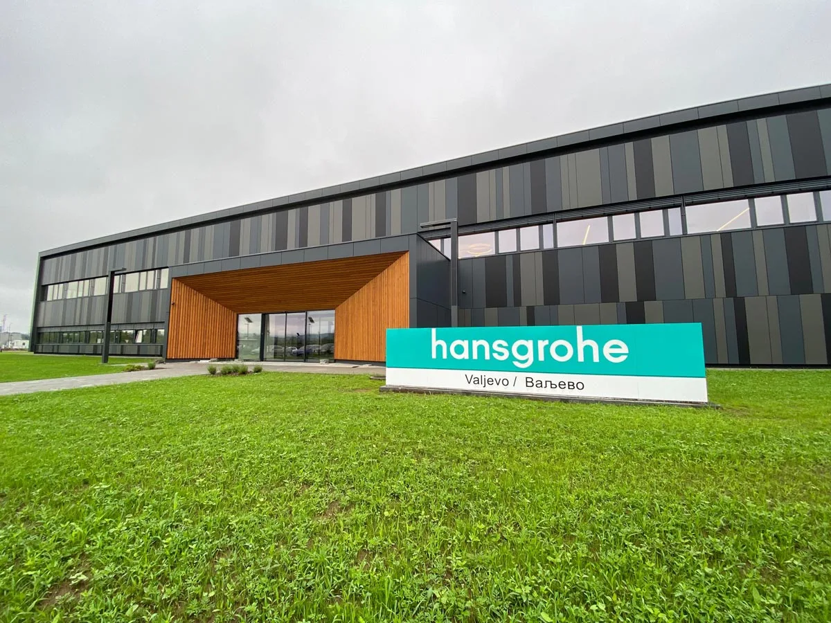 Grupa Hansgrohe je otvorila novu fabriku za slavine u Valjevu