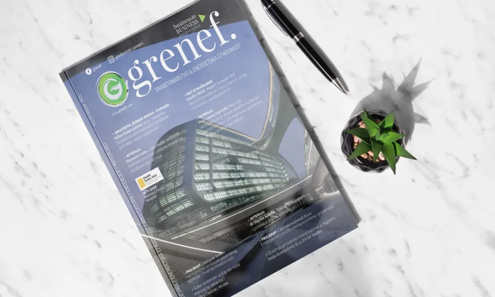 Novo izdanje časopisa GRENEF - građevinarstvo & energetska efikasnost