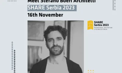 Paolo Russo lider tima za dizajn u kompaniji Stefano Boeri Architetti, govornik na SHARE Serbia 2023