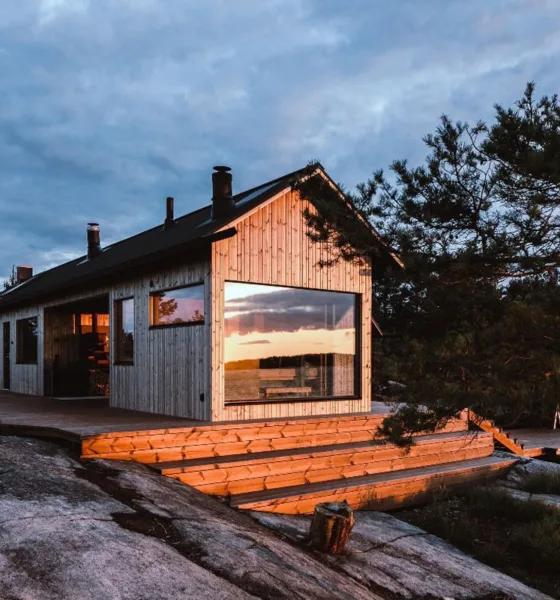 Naziv projekta: Project Ö; Arhitekta: Aleksi Hautamäki and Milla Selkimäki; Fotograf: Lunawood; Lokacija: Finska, Evropa; Godina izgradnje: 2019.