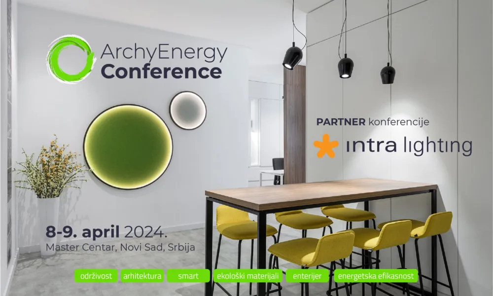 Intra Lighting PARTNER konferencije ArchyEnergy 2024