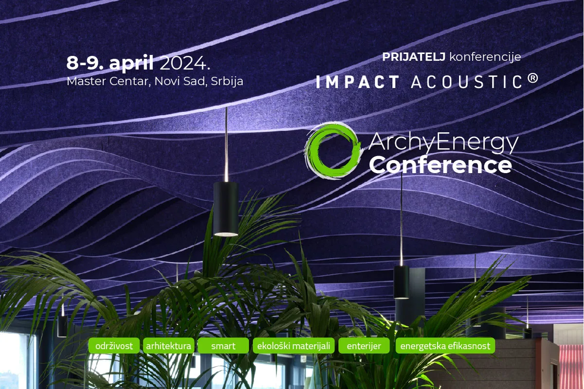 Impact Acoustic IZLAGAČ konferencije ArchyEnergy 2024