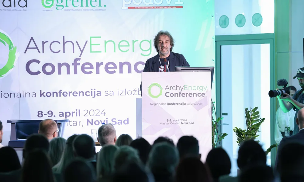 Lazar Kuzmanov, Kuzmanov and Partner, otvaranje ArchyEnergy 2024 konferencije