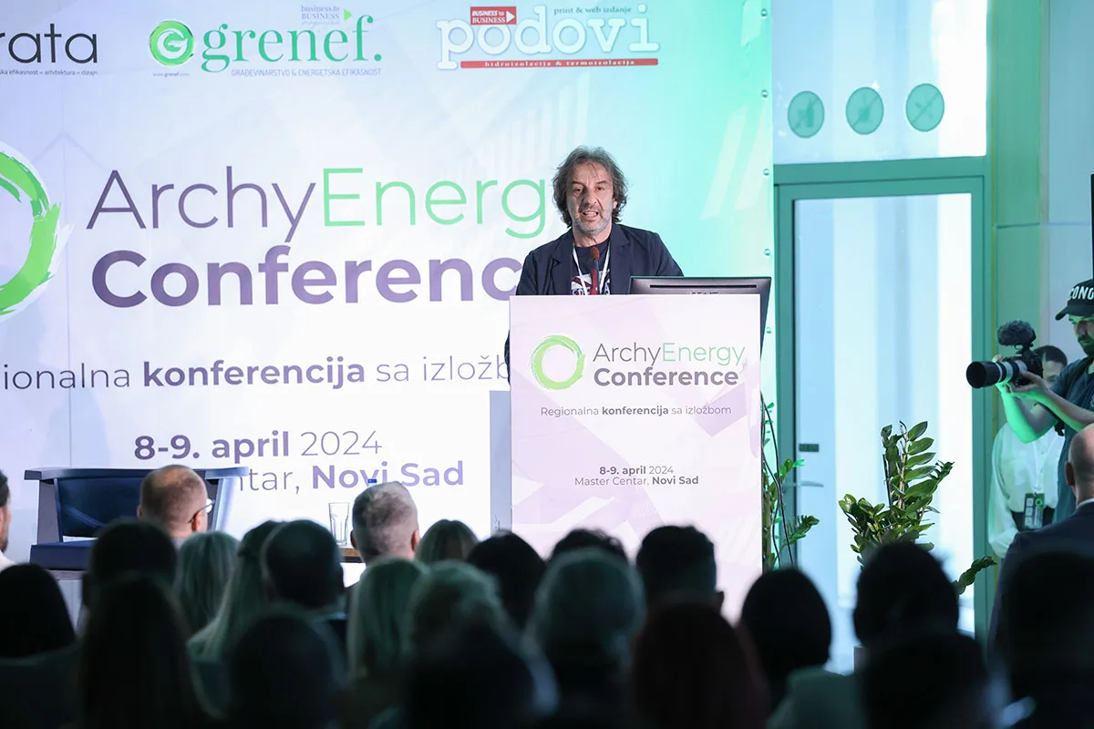 Lazar Kuzmanov, Kuzmanov and Partner, otvaranje ArchyEnergy 2024 konferencije