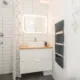 beli enterijer kupatila