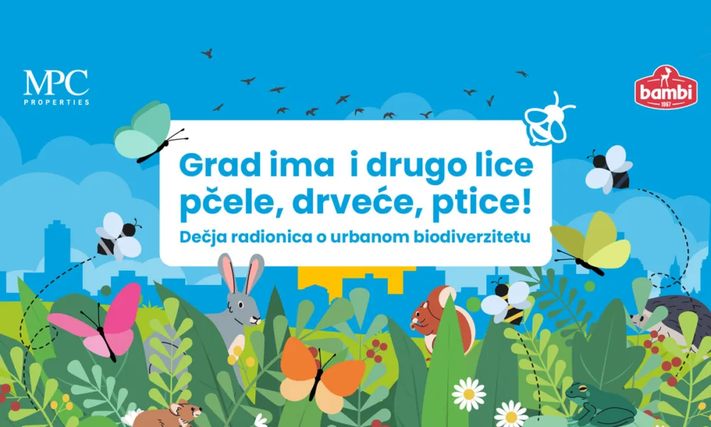 Bambi radionica - Dečja radionica o urbanom biodiverzitetu