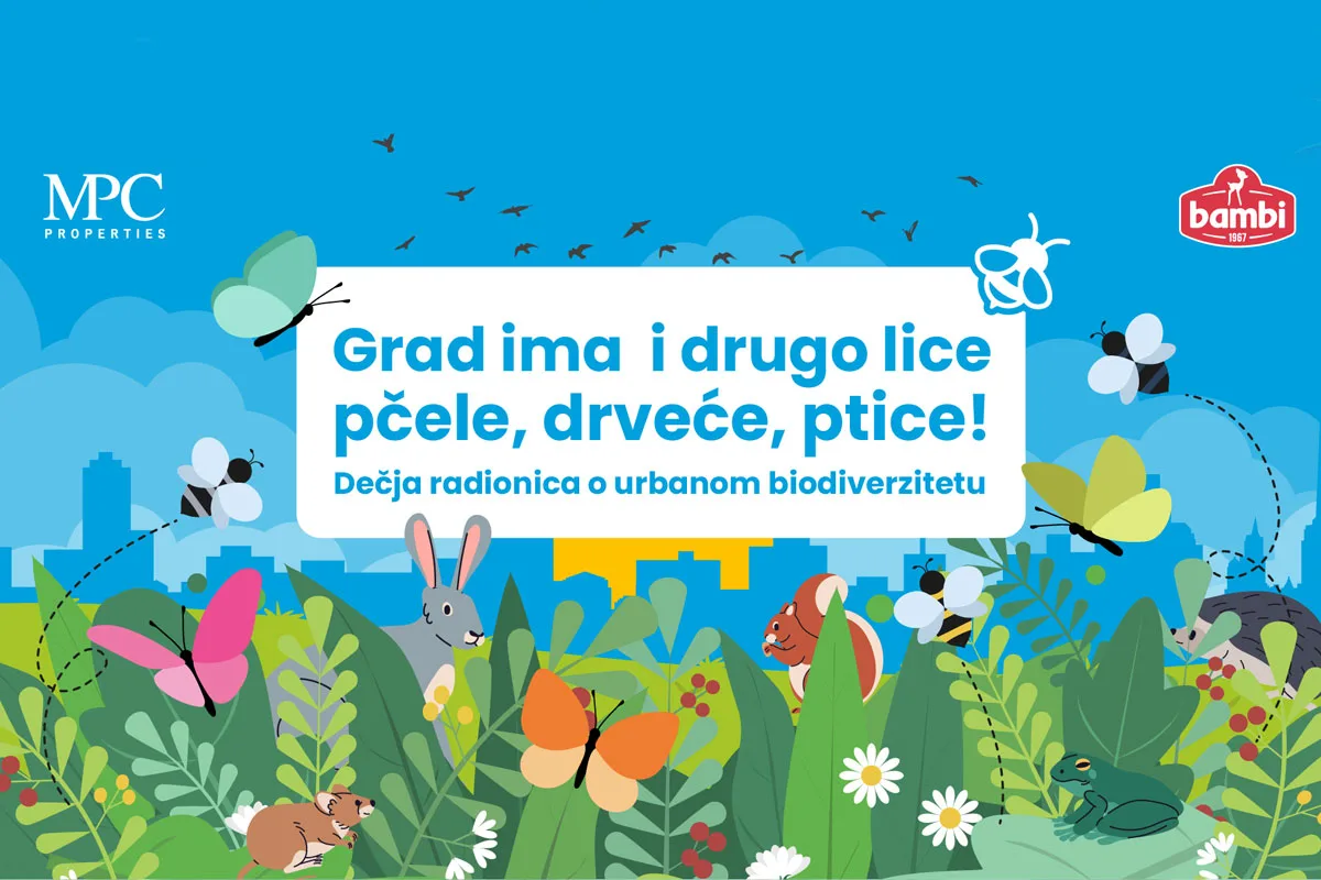 Bambi radionica - Dečja radionica o urbanom biodiverzitetu