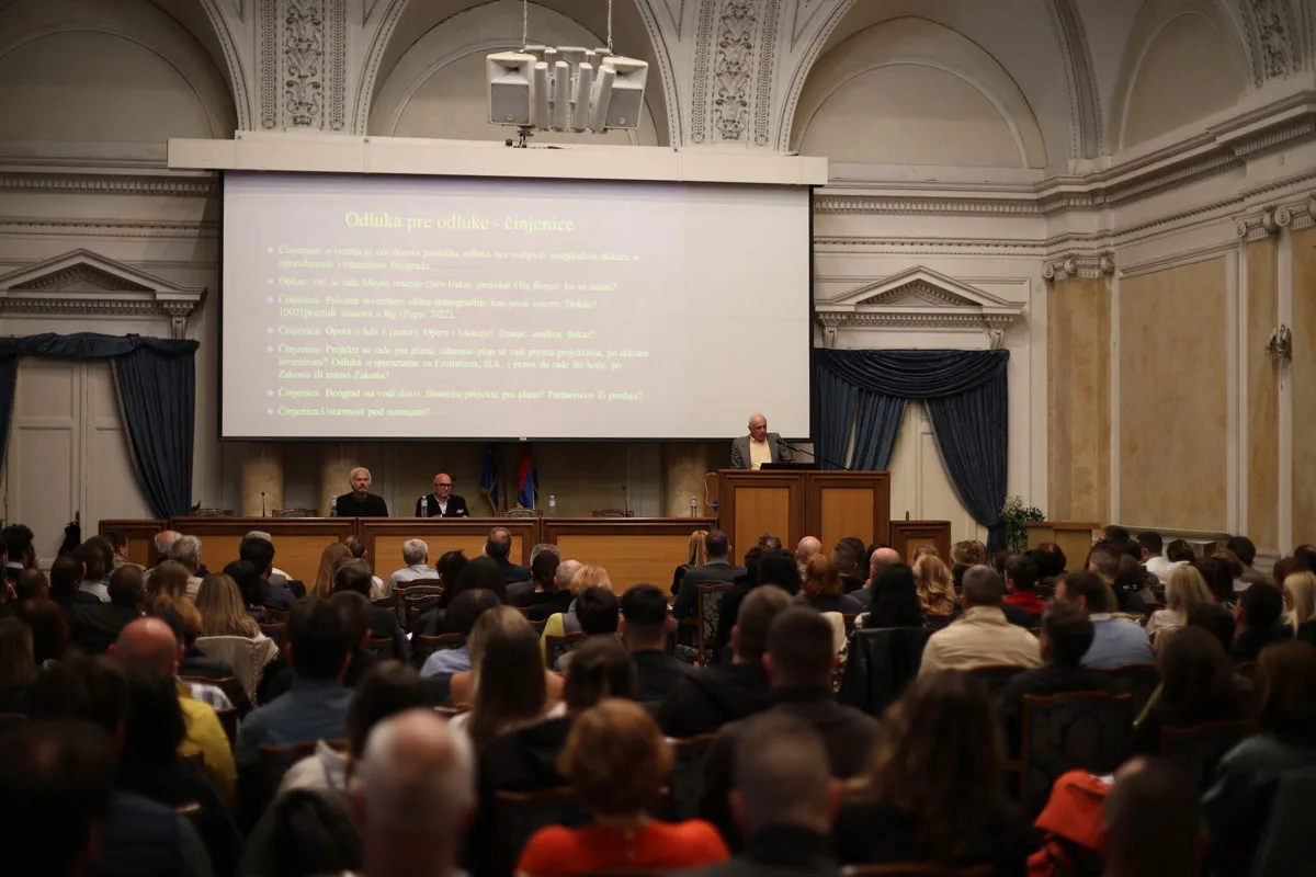 Javna rasprava SFERA Forum - Razmatranje sudbine kompleksa Beogradskog sajma i ansambla Generalštaba i Ministarstva odbrane