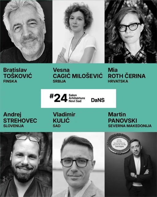 Predstavljamo Vam internacionalni žiri 24. Salona arhitekture u Novom Sadu.