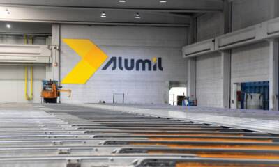Proizvodnja aluminijumskih sistema za izradu prozora i vrata / foto: ALUMIL