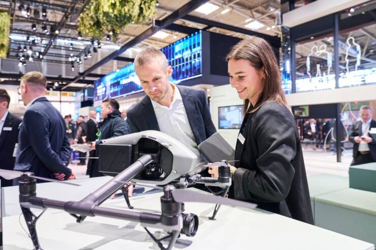 Atrakcije na štandovima za posetioce svetskog sajma za arhitekturu, materijale i sisteme BAU 2025 / foto: Messe Munchen GmbH