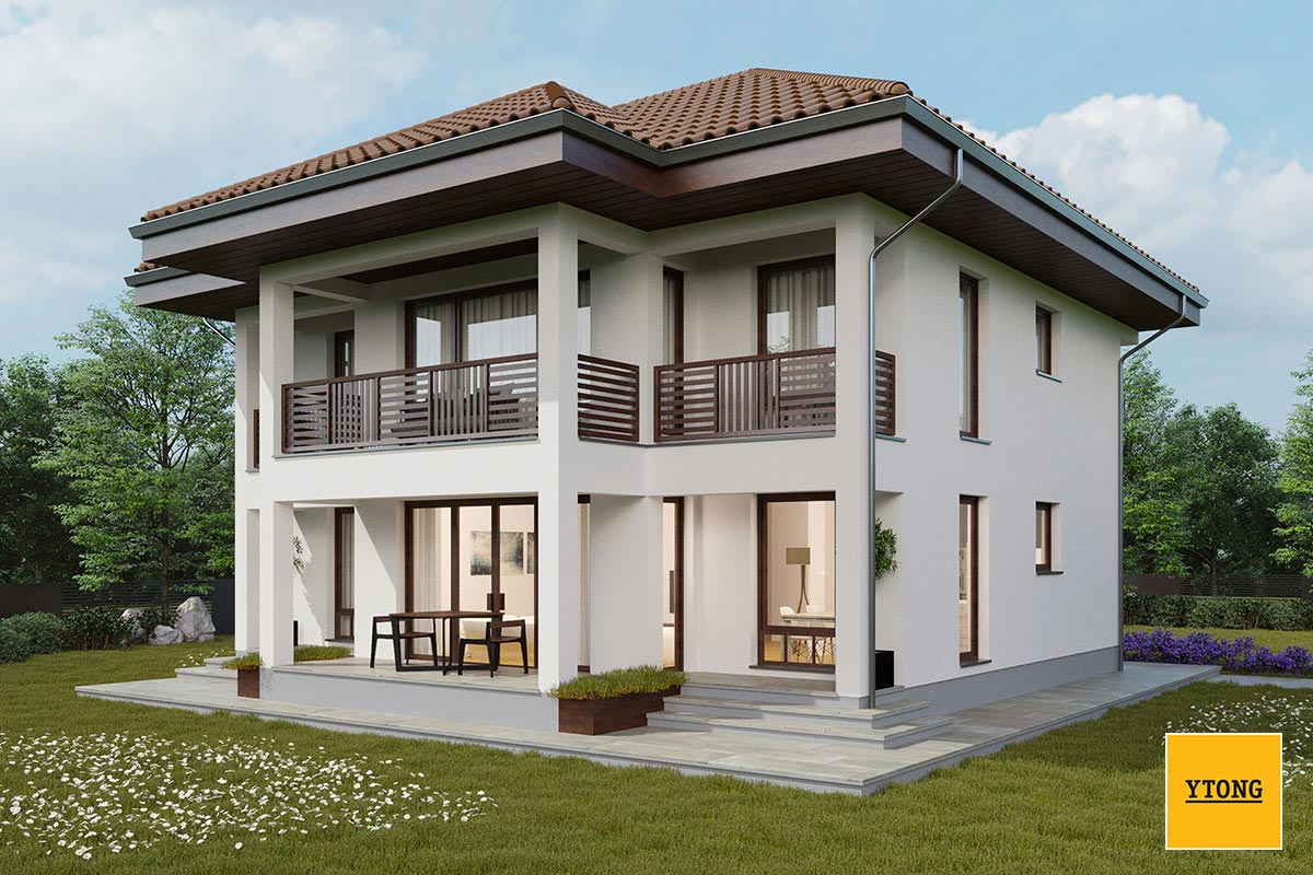 Izgradnja kuće Ytong materijalima / foto: Xella