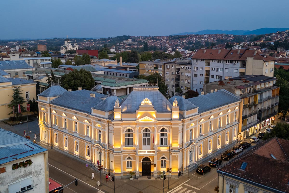 Osvetljenje Višeg suda u Valjevu / foto: ZUMTOBEL