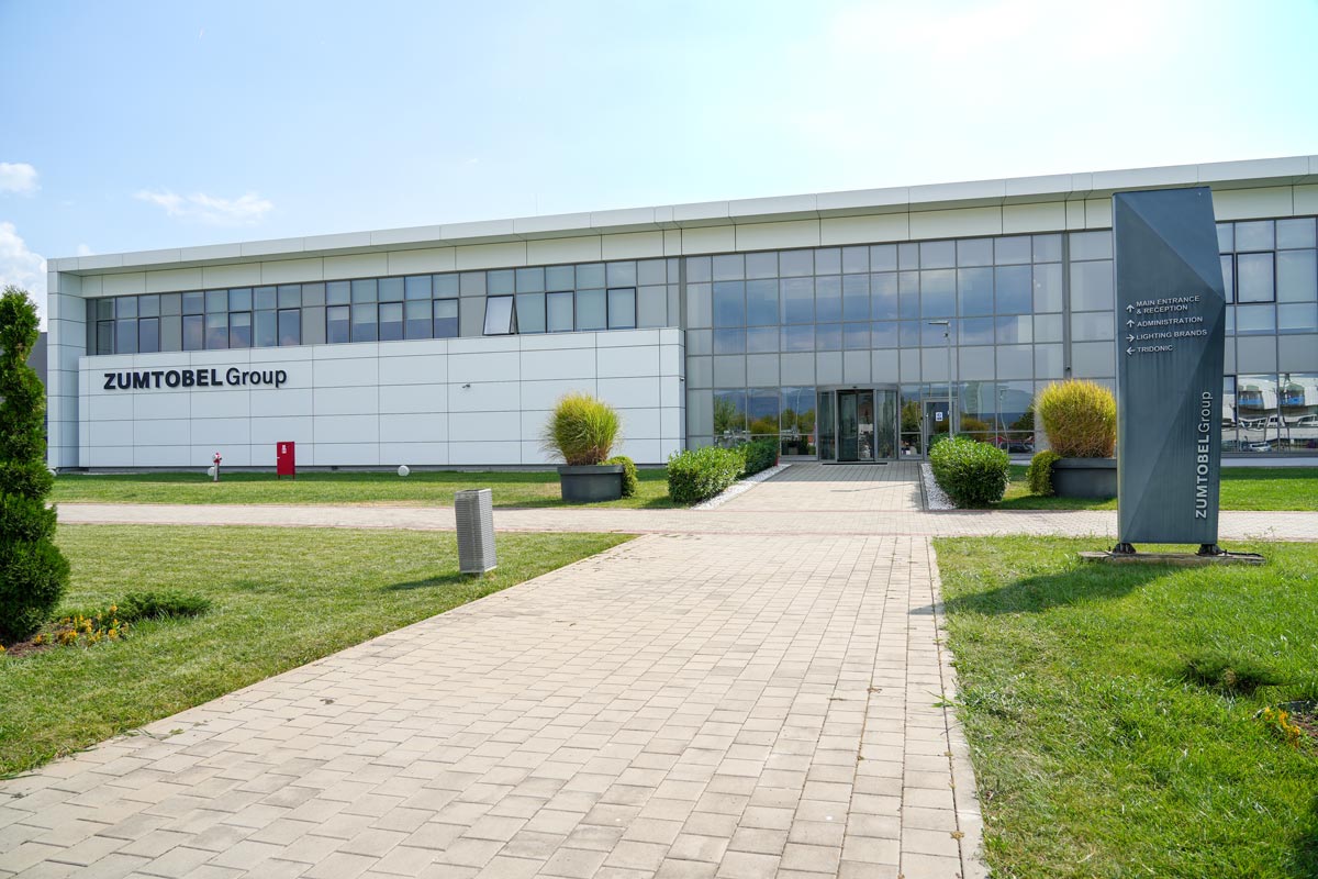 ZUMTOBEL pogon za proizvodnju / foto: ZUMTOBEL