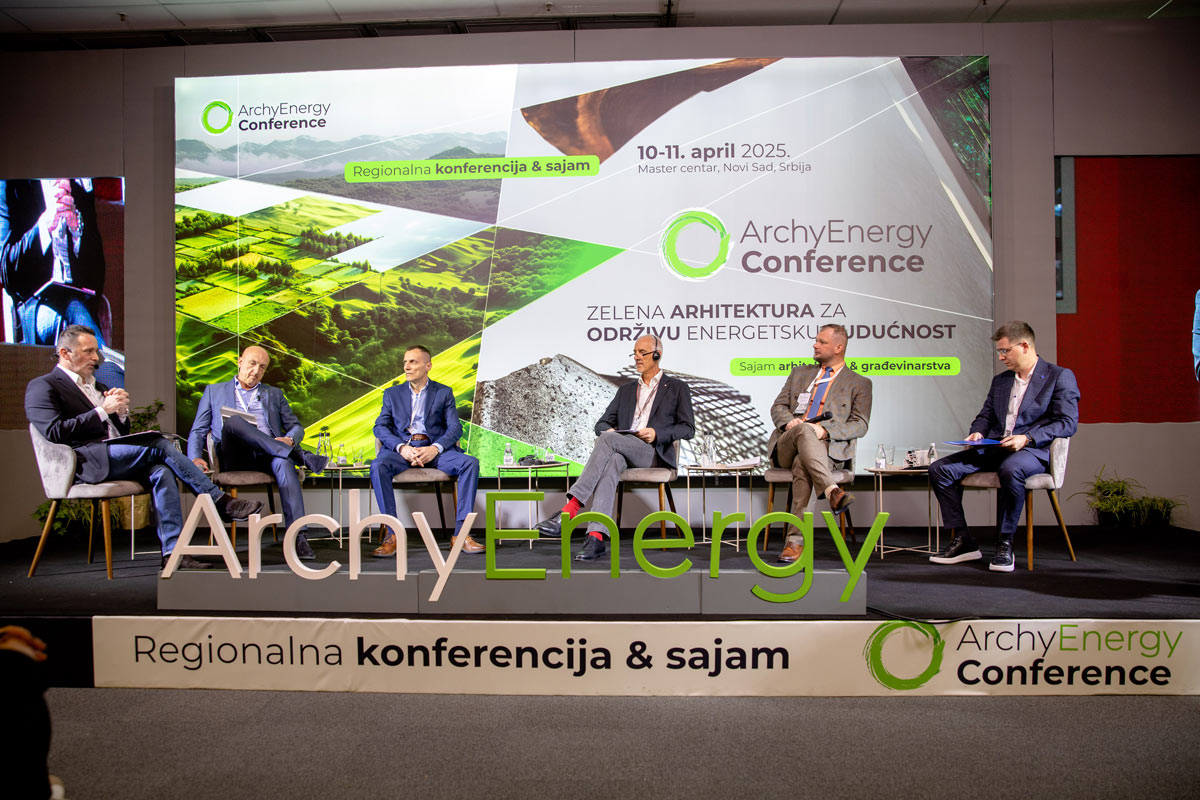 Drugi panel na stručnoj konferenciji i sajmu ArchyEnergy 2025 / foto: ArchyEnergy