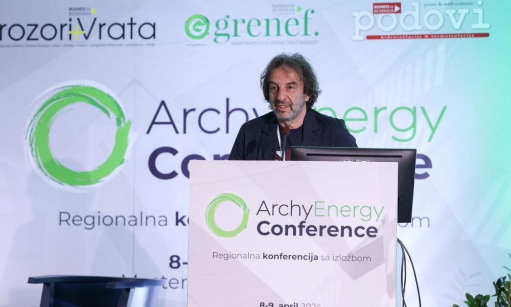 Lazar Kuzmanov na konferenciji ArchyEnergy 2024
