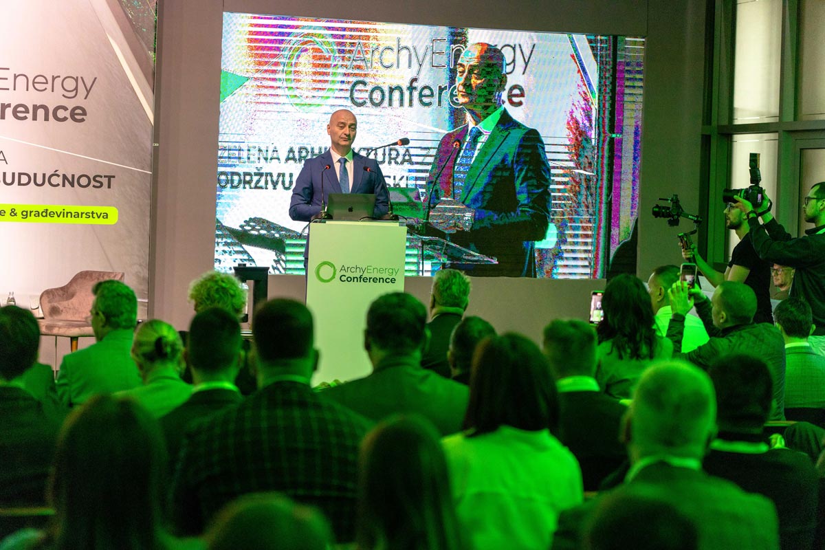 Nenad Ivanišević, pokrajinski sekretar za privredu i turizam, AP Vojvodina na otvaranju ArchyEnergy 2025 / foto: ArchyEnergy