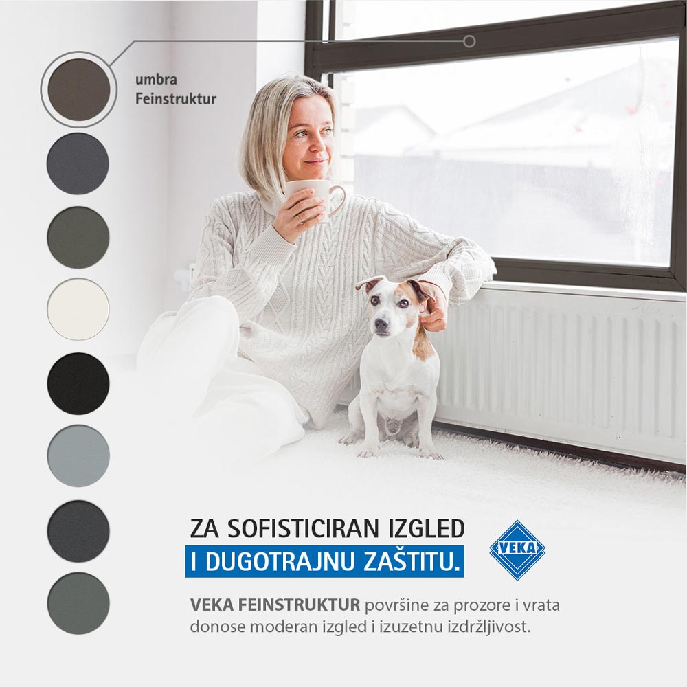 Vrhunski PVC sistemi za prozore i vrata / foto: VEKA
