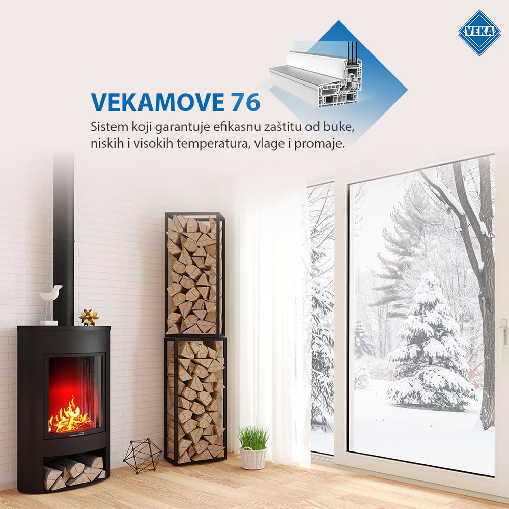 VEKAmove 76 prozorski sistem / foto: VEKA