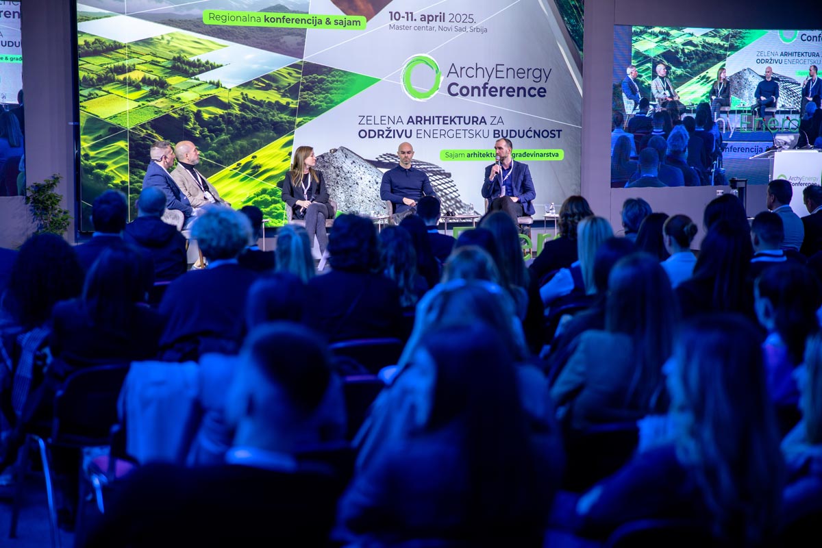Četvrti panel na stručnoj konferenciji i sajmu ArchyEnergy 2025 / foto: ArchyEnergy