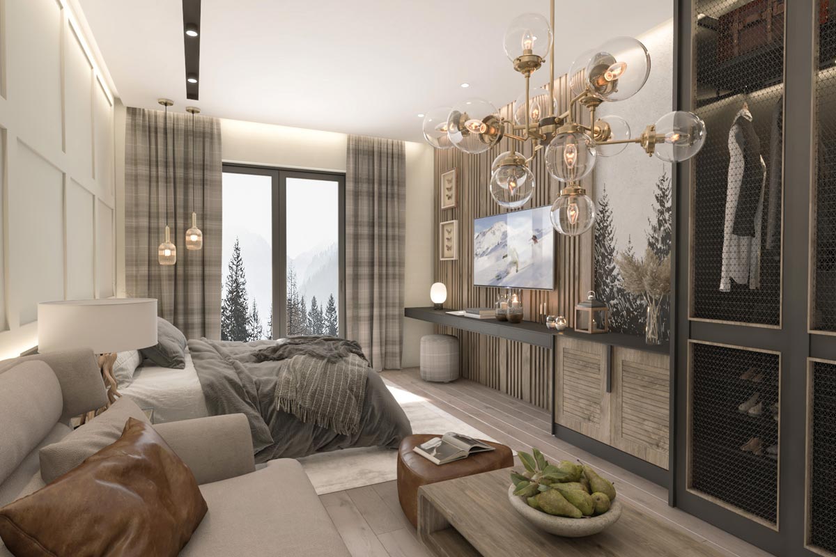 Enterijer hotelske sobe / foto: Mega Concept